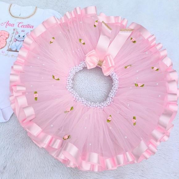 Conjunto Tutu Gatinha Marie