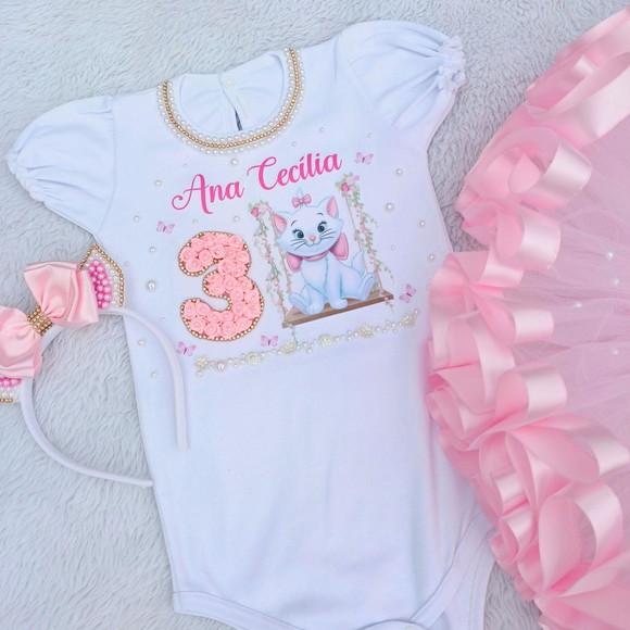 Conjunto Tutu Gatinha Marie