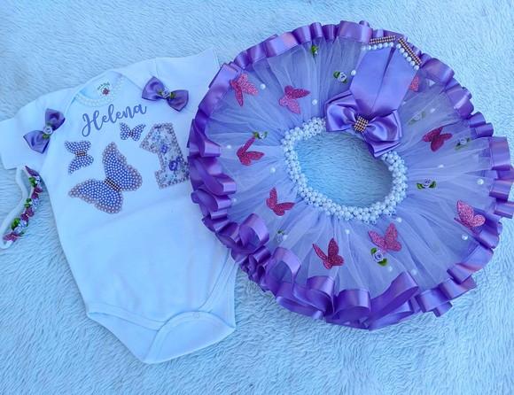 Conjunto Tutu Jardim Encantado