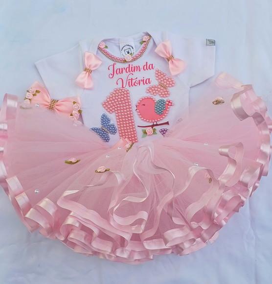 Conjunto Tutu Jardim Encantado