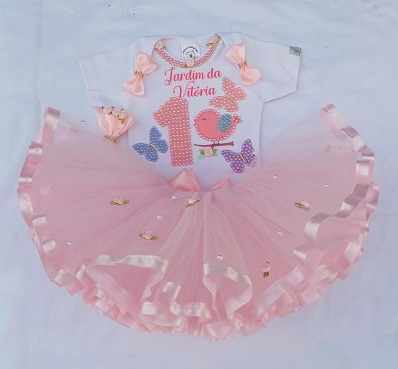 Conjunto Tutu Jardim Encantado