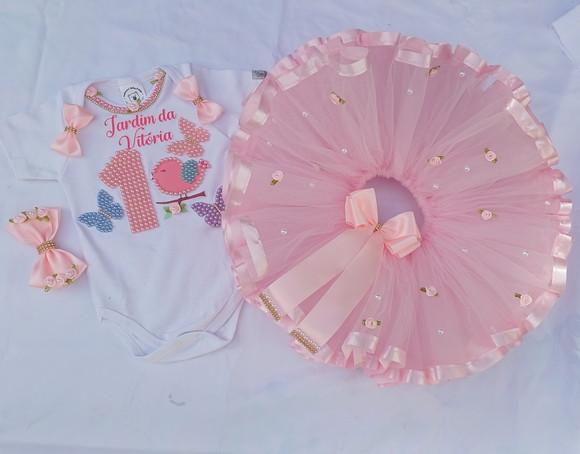 Conjunto Tutu Jardim Encantado