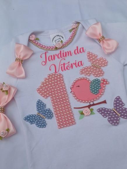 Conjunto Tutu Jardim Encantado