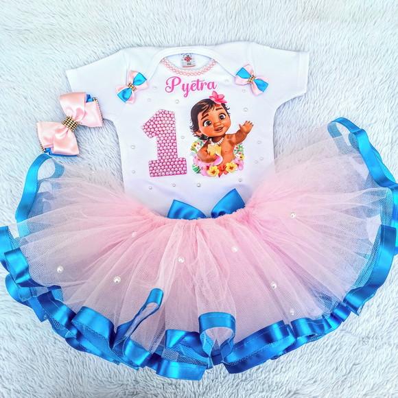 Conjunto Tutu Moana Baby