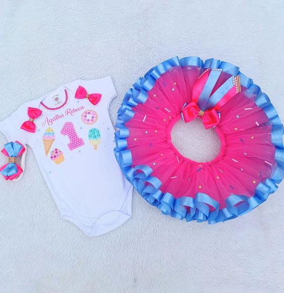 Conjunto Tutu Mundo Doce