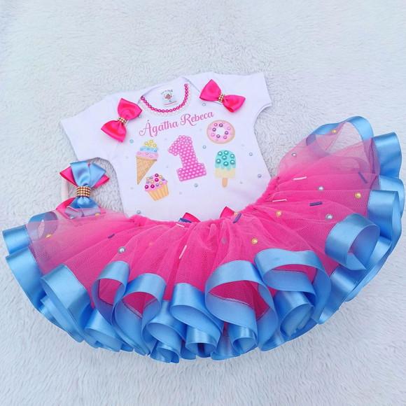 Conjunto Tutu Mundo Doce