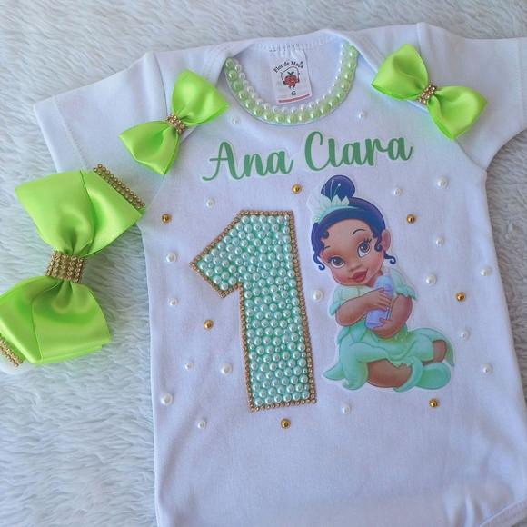Conjunto Tutu Princesa e o Sapo Baby