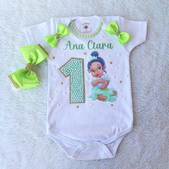 Conjunto Tutu Princesa e o Sapo Baby