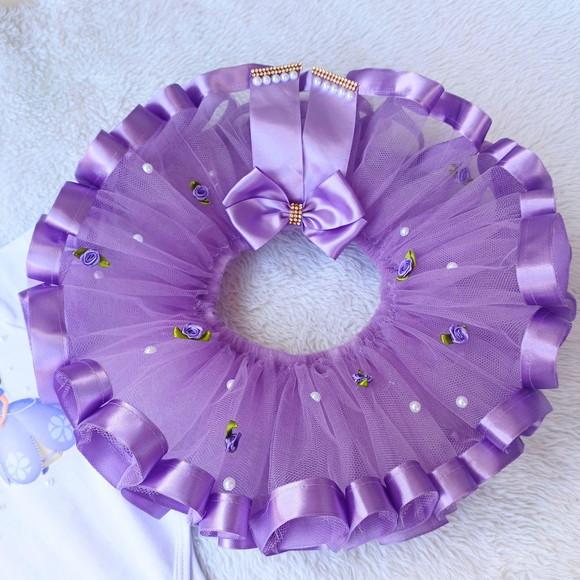 Conjunto Tutu Princesinha Sofia Mesvesario