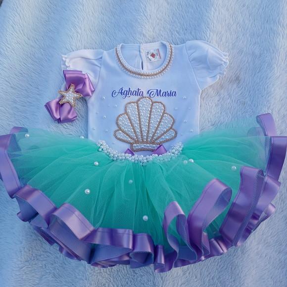 Conjunto Tutu Sereia