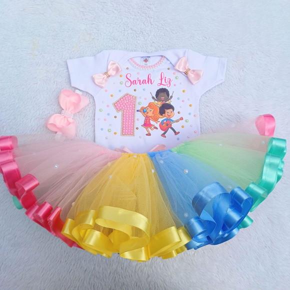 Conjunto Tutu Três Palavrinhas