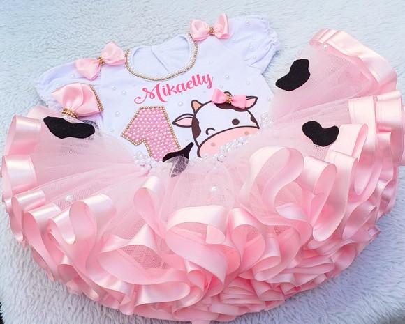 Conjunto Tutu Vaquinha