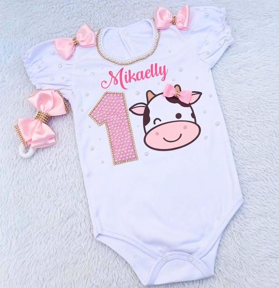 Conjunto Tutu Vaquinha