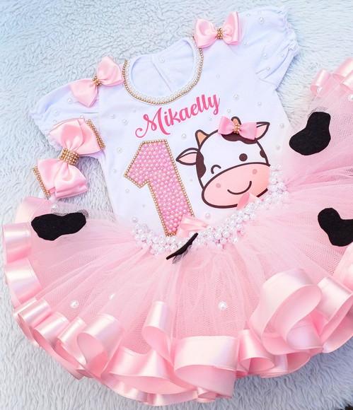 Conjunto Tutu Vaquinha