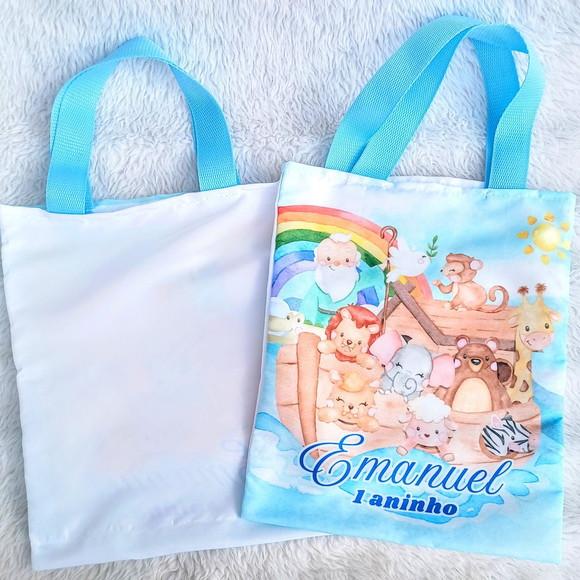 Lembrancinha Ecobag Arca de Noé