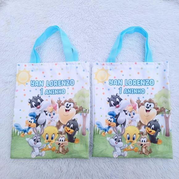 Lembrancinha Ecobag Baby Louney Tunes