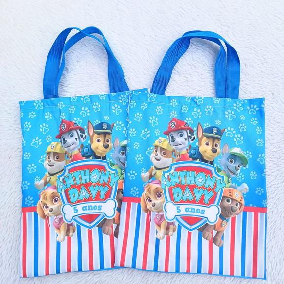 Lembrancinha Ecobag Patrulha Canina