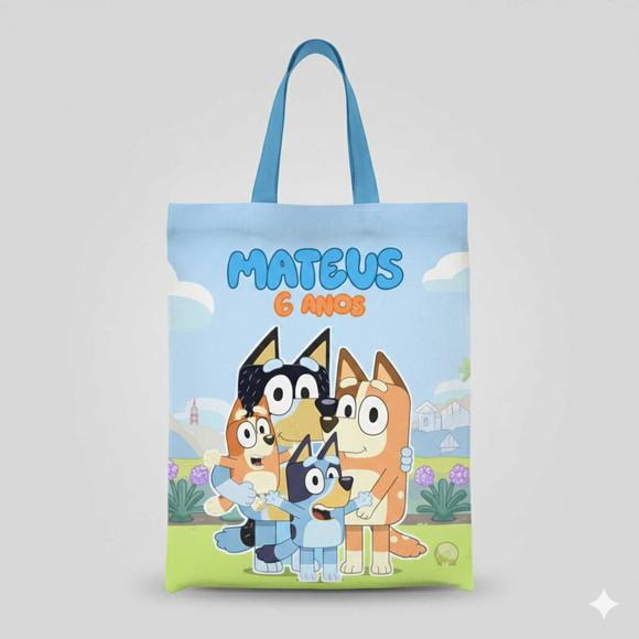 Lembrancinha Ecobag Personalizada Bluey