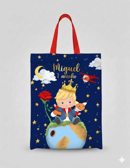 Lembrancinha Ecobag Personalizada Pequeno Príncipe