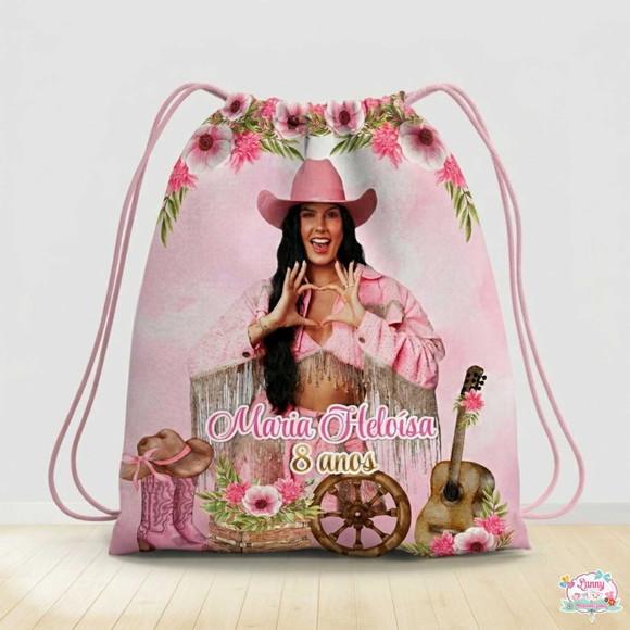Mochila Saco Personalizada Ana Castela