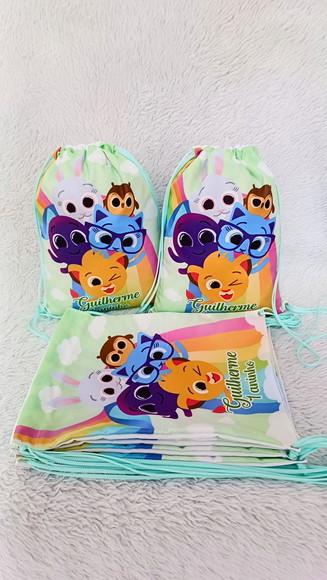 Mochila Saco Personalizada Bolofofos