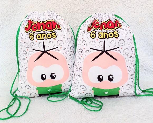 Mochila Saco Personalizada Cenolinha Toy