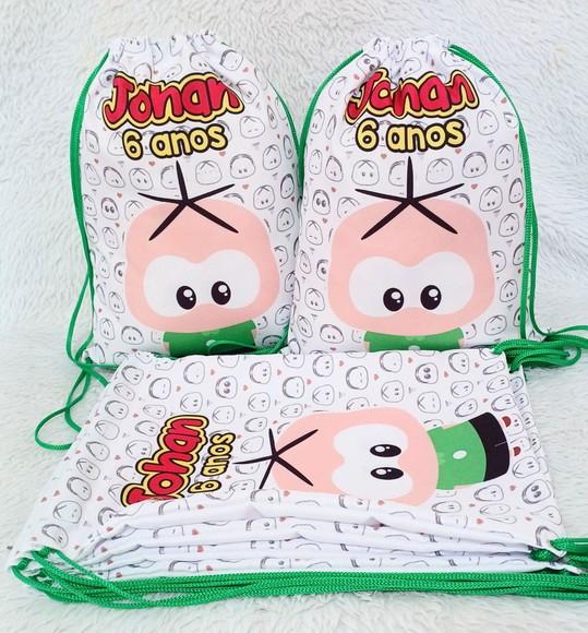 Mochila Saco Personalizada Cenolinha Toy
