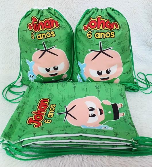 Mochila Saco Personalizada Cenolinha Toy