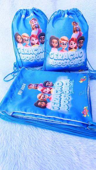 Mochila Saco Personalizada Ebf