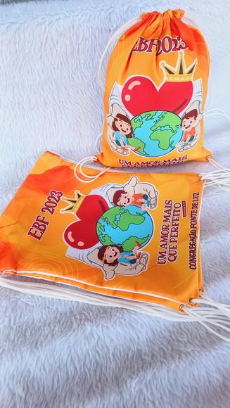 Mochila Saco Personalizada Ebf