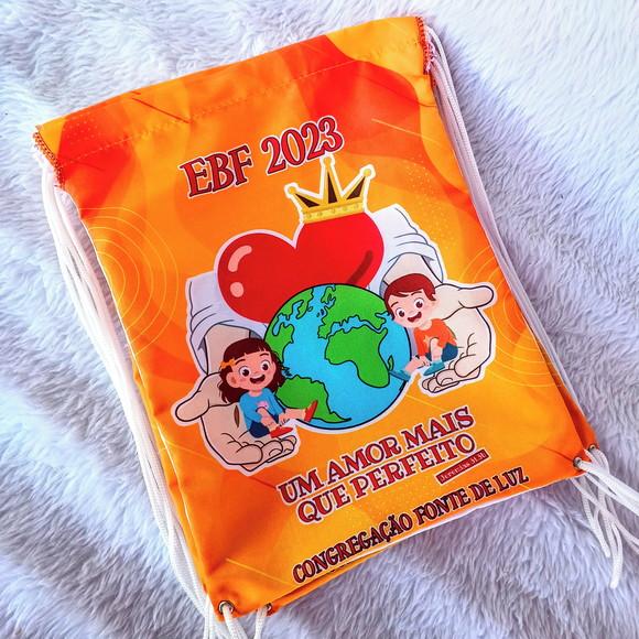 Mochila Saco Personalizada Ebf