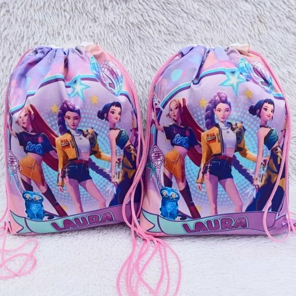 Mochila Saco Personalizada Guerreiras do Kpop