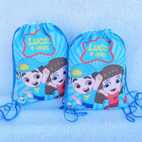 Mochila Saco Personalizada Lucas Neto