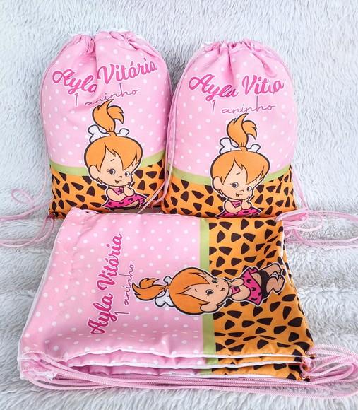 Mochila Saco Personalizada Pedrita