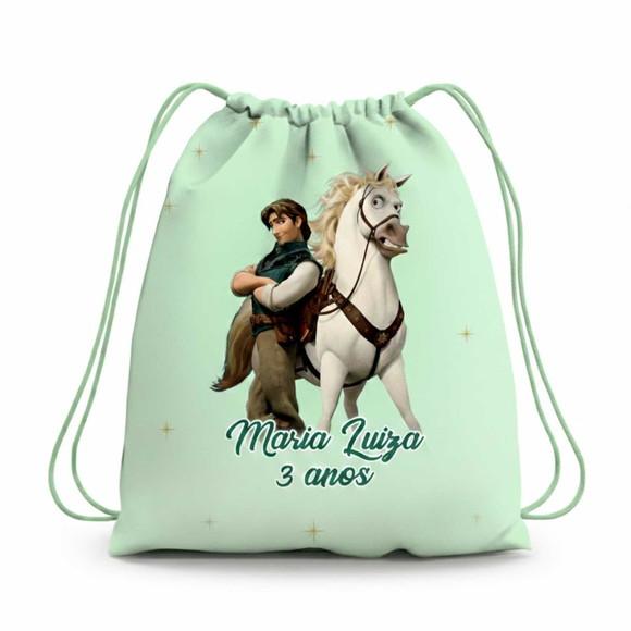 Mochila Saco Personalizada Rapunzel