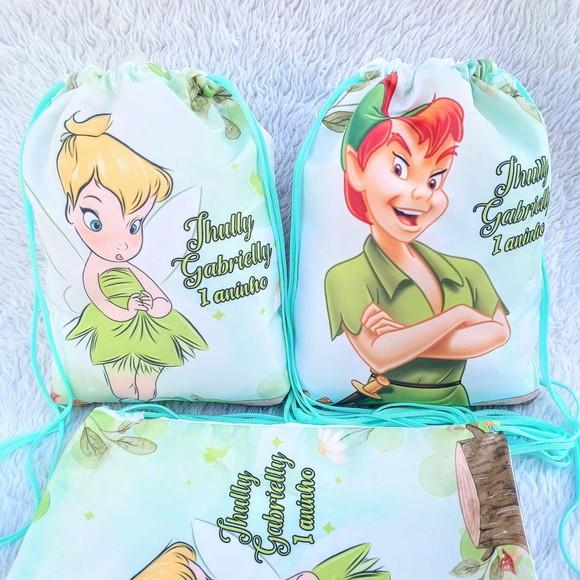 Mochila Saco Personalizada Sininho