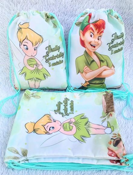 Mochila Saco Personalizada Sininho