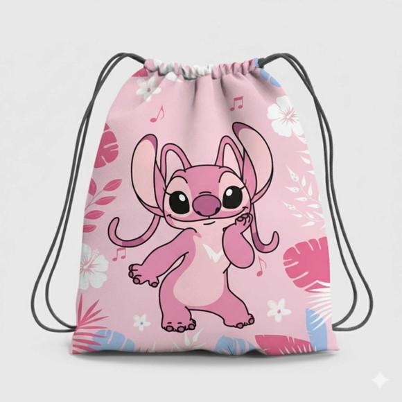 Mochila Saco Personalizada Stitch