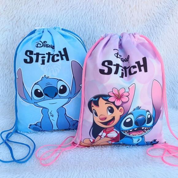 Mochila Saco Personalizada Stitch