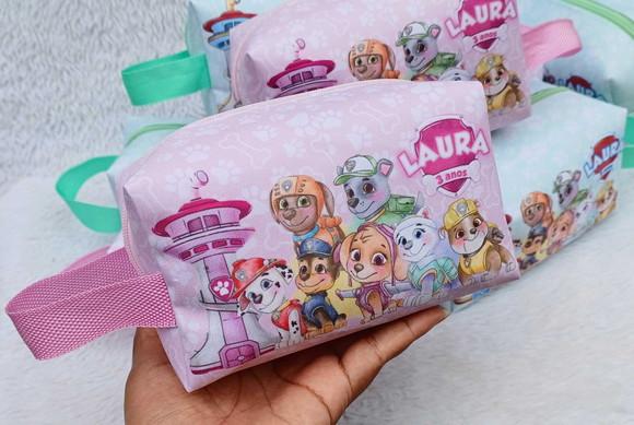 Necessárie Box Personalizada Patrulha Canina Aquarela