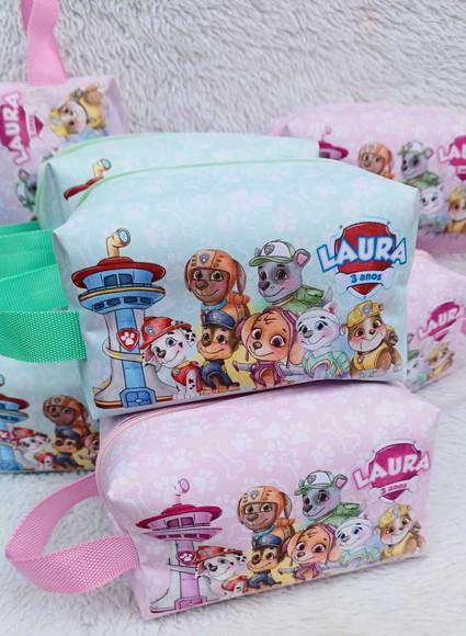 Necessárie Box Personalizada Patrulha Canina Aquarela