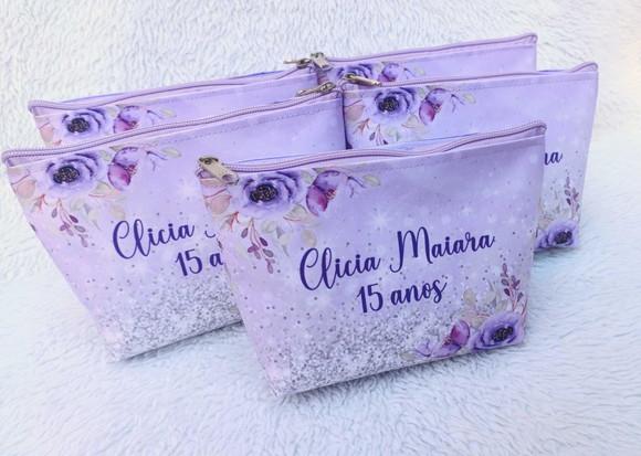 Necessarie Personalizada 15 Anos Lilas 17x15