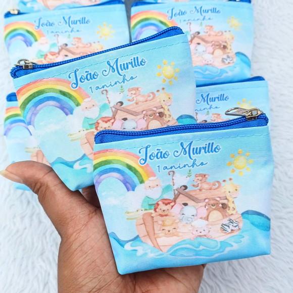 Porta Moeda Personalizado Arca de Noé