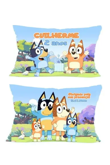 30 Almofada 20x30 Personalizada Bluey