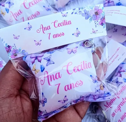 Almochaveiro Personalizado Jardim Encantado das Borboletas