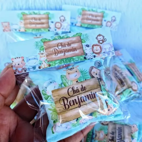 Almochaveiro Personalizado Safari Baby