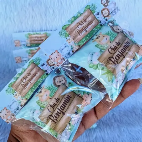 Almochaveiro Personalizado Safari Baby