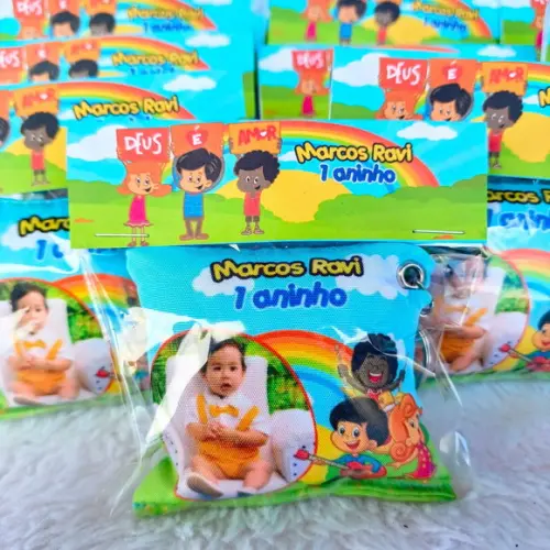 Almochaveiro Personalizado Três Palavrinhas com Foto