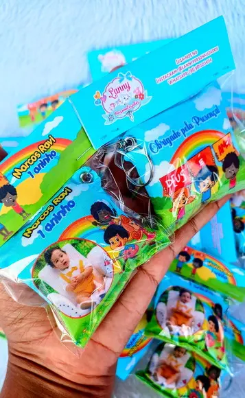 Almochaveiro Personalizado Três Palavrinhas com Foto