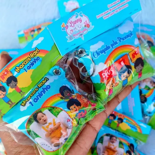 Almochaveiro Personalizado Três Palavrinhas com Foto